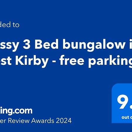Cosy 3Bed Bungalow In West Kirby, Free Parking Frankby エクステリア 写真
